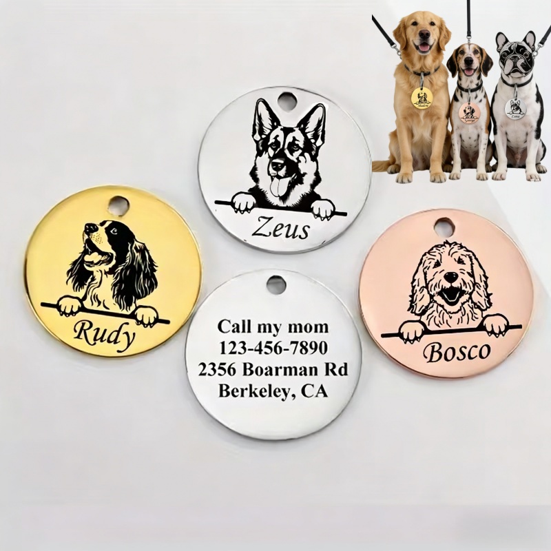 Pet Supplies Direct - Colliers anti-perte personnalisés pour chiots avec