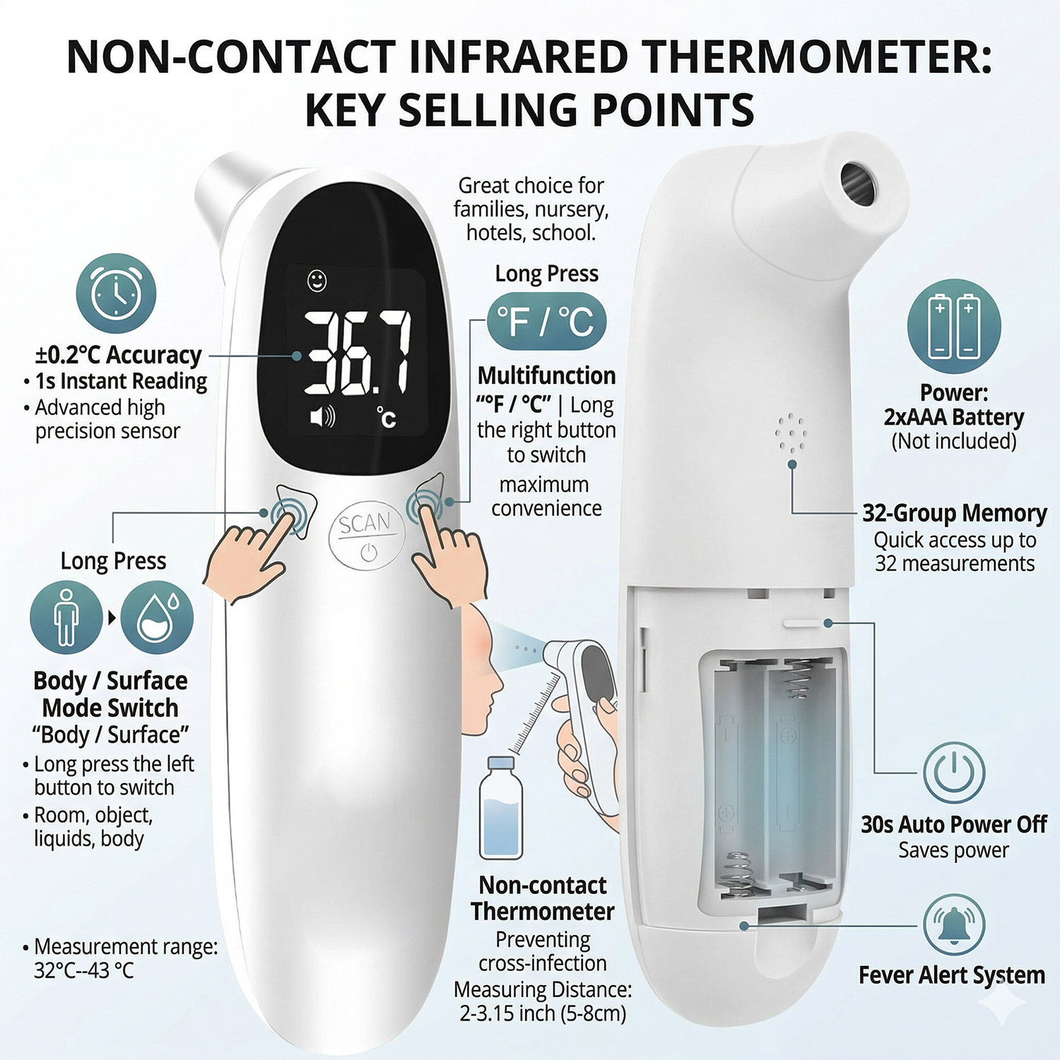 Thermomètre numérique pour ani - Pet Supplies Direct avis et prix