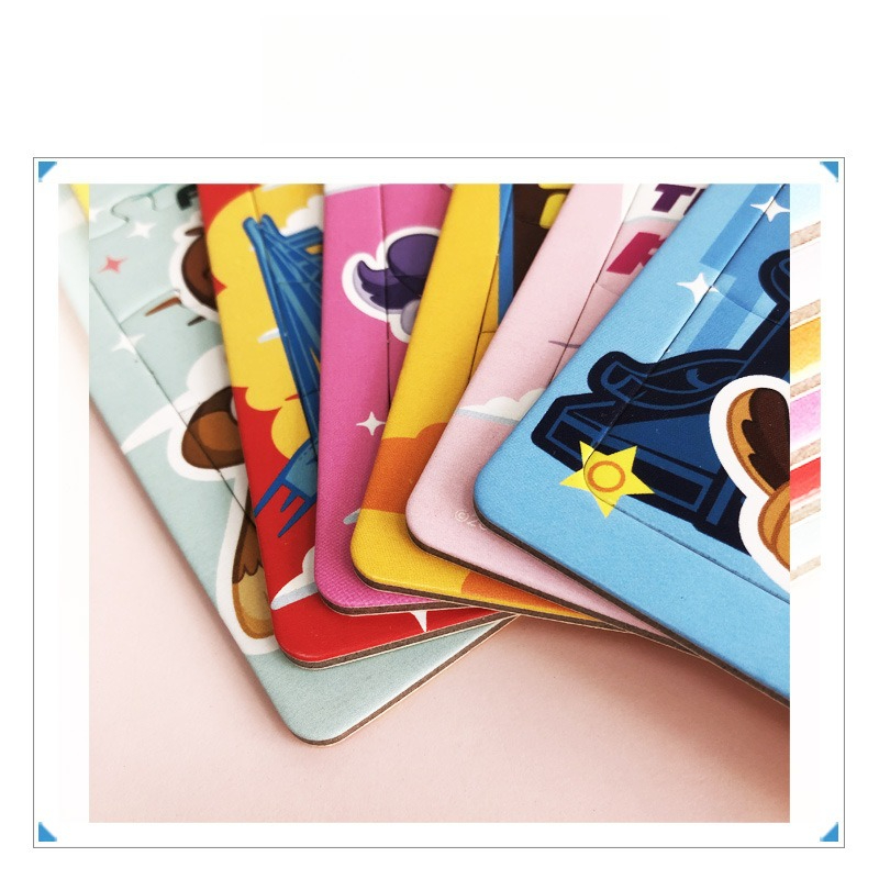 Lot de 6 puzzles de véhicules  - Pet Supplies Direct avis et prix