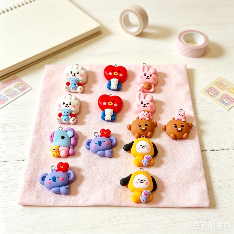 10 Breloques en résine Kawaii  - Pet Supplies Direct avis et prix